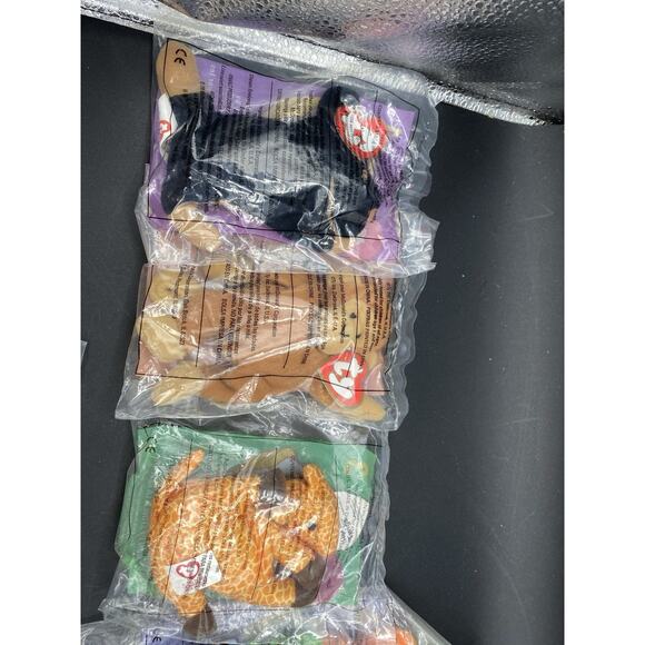 McDonald's TY Teenie Beanie Babies Complete Set of 1-12 1998 New - Picture 6 of 9